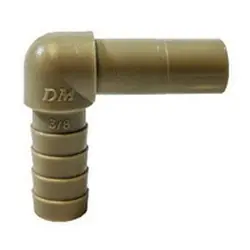 Midland Metal 20970P Elbow, 1/2 in Stem x 1/4 in Hose Barbed, Plastic Special Offer