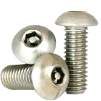 Mega Sale 5/16"-18 x 3/4" Button Head Socket Cap Screws, Tamper-Resistant, 18-8 Stainless Steel, Full Thread, Coarse (UNC), Qty 100