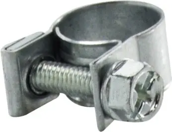 Same Day Shipping Midland Metal 92011 Standard Mini Clamp, 0.37 in Minimum Clamp Diameter, 0.45 in Maximum Clamp Diameter, Steel