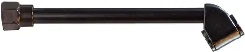 Midland Metal 320005 Dual Head Angle Foot Air Chuck, 120 psi, 1/4-18 in Thread, FIP, Steel In Demand