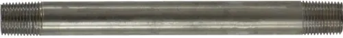 Place Order Midland Metal 49014 Welded Pipe Nipple, 1/8 in MPT x 1/8 in MPT, 9 in L, Stainless Steel, SCH 40 Schedule