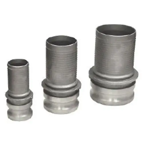 Buchanan Rubber CGE-600CR-A1 Cam and Groove Crimplok Adapter, 6 in Type E x 6 in Hose Shank, Aluminum Secure Checkout