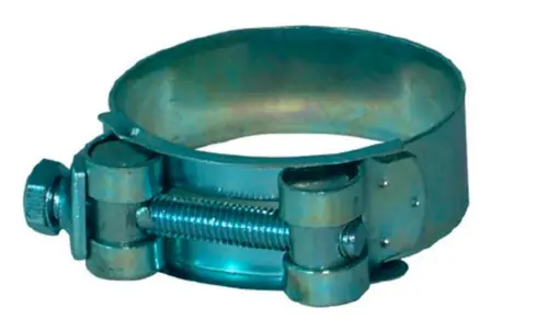 Buchanan Rubber MKL-063-SP Heavy-Duty Wide Band Clamp, 60 to 63 mm Nominal, 2.36 in Minimum Clamp Diameter, Steel Clearance