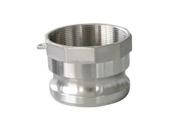 Buchanan Rubber CGA-050-SS1 Cam and Groove Adapter, 1/2 in Type A x 1/2 in FNPT, Stainless Steel Today Only