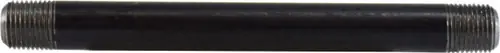 Midland Metal 59015SMLS Seamless Pipe Nipple, 1/8 in MPT x 1/8 in MPT, 10 in L, Steel, Black, SCH 80/XH Schedule One Day Deal