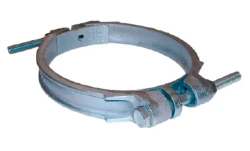 Buchanan Rubber DBC-639-DP Heavy-Duty Double Bolt Clamp, 5-11/16 in Nominal, 5-11/16 in Minimum Clamp Diameter Brand New