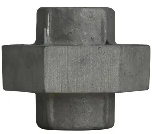 Budget Midland Metal 79608 Unions, Aluminum Fittings, 2 Aluminum Union, Nipples and Fittings