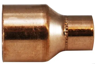 Today Only Midland Metal 77253 Reducing Couplings with Stops, Copper Sweat Fittings, 3/8 x 1/4 Red. Cplg W Stop Cxc, Nipples and Fittings