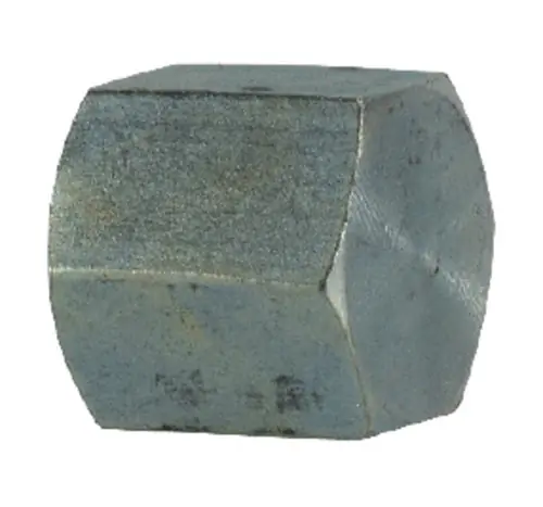 Must Have Stainless Adapters SS5406-C-16 Hex Pipe Cap, 1 in FNPT, Stainless Steel