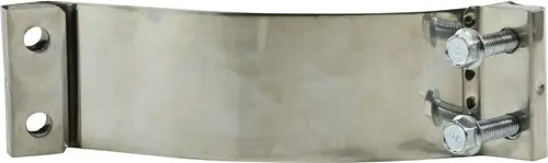 Affordable Midland Metal 848250 Easy Form Clamp, 2-1/2 in Nominal, Stainless Steel, 76 mm W, 1/2 mm Thick