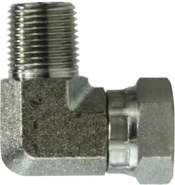 Price Drop Midland Metal 15012016 90 deg Swivel Adapter Elbow, 1-1/4 in Male Pipe x 1 in FNPSM, Steel