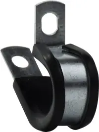Midland Metal 95311 Rubber Lined Clamp, 13/16 in Nominal, Steel Affordable