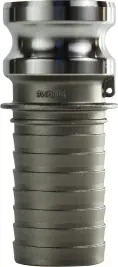 Buchanan Rubber CGE-800-SS1 Cam and Groove Adapter, 8 in Type E x 8 in Hose Shank, Stainless Steel Instant Buy