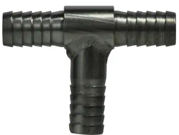 Get Yours Midland Metal 34561 Tee, 1/8 in Hose Barbed x 1/8 in Hose Barbed x 1/8 in Hose Barbed, Stainless Steel