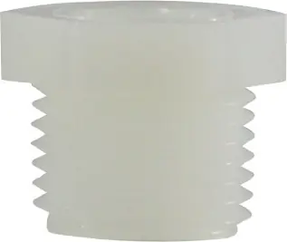 Midland Metal 28661W Reducer Hex Bushing, 3/8 in MPT x 1/4 in FPT, Nylon, White Best Price