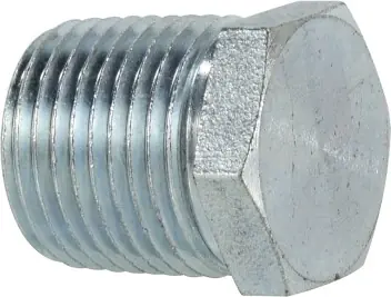 Midland Metal 5406P20 Hex Head Plug, 1-1/4 in MPT, Steel Shop Now