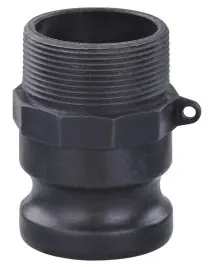 Trending Midland Metal 35960 Cam and Groove Adapter, 1/2 in Type F x 1/2 in MNPT, Polypropylene