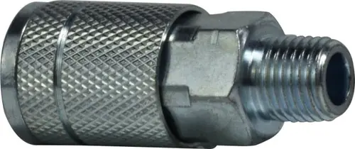 Midland Metal 28519S Automotive Interchange Coupler, 3/8 in MIP, Steel Order Now