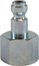 Flash Sale Midland Metal 28502 Parker Tru Plug, 3/8 in FIP, Steel