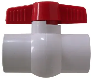 Midland Metal 899005 Ball Valve, 2 in Nominal, FIP, 150 psi, PVC Body Brand New