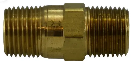 Same Day Shipping Midland Metal 46570 Check Valve, 1/8 in Nominal, MPT x MPT, Brass Body, Domestic