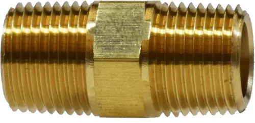 Mega Sale Midland Metal 28216 Long Nipple, 1 in MNPT x 1 in MNPT, 2.3 in, Brass