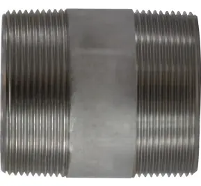 Discount Midland Metal 48201 Welded Pipe Nipple, 3 in MPT x 3 in MPT, 3 in L, Stainless Steel, SCH 40 Schedule