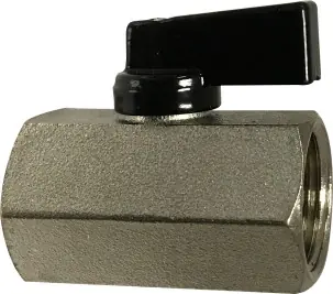 Fast Shipping Midland Metal 46935 Economy Mini Ball Valve, 1/4 in Nominal, FNPT x FNPT, 450 psi Pressure