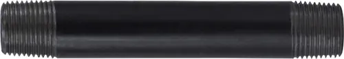 Midland Metal 57044 Welded Pipe Nipple, 3/8 in MPT x 3/8 in MPT, 3 in L, Steel, Black, SCH 40 Schedule Trending