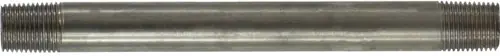 Midland Metal 48004 Welded Pipe Nipple, 1/8 in MPT x 1/8 in MPT, 2-1/2 in L, Stainless Steel, SCH 40 Schedule Don't Miss Out