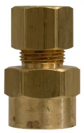 Midland Metal 18156 Adapter, 3/8 in Compression x 3/4 in FNPTF, Brass Deal
