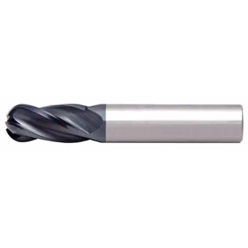 Popular Alfa Tools SCB60668AL 5/64 x 1/8 4 Flute Center Cutting Ball Single End Altin Carbide Mill