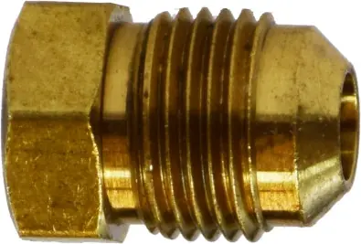 While Supplies Last Midland Metal 10063 Plug, 3/16 in Flared, Brass
