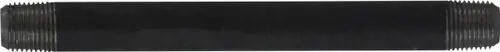 Midland Metal 57013 Welded Pipe Nipple, 1/8 in MPT x 1/8 in MPT, 8 in L, Steel, Black, SCH 40 Schedule Direct From Factory