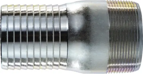 Midland Metal 973910 Adapter, 1-1/2 in Barbed x 1-1/2 in MPT, Steel, Galvanized Hot Deal