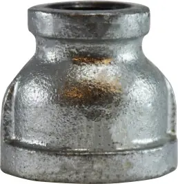 Weekend Sale Midland Metal 64459 Reducing Coupling, 1 in FPT x 1/4 in FPT, Iron, Galvanized, 150 lb