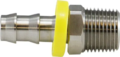 Midland Metal 30210SS Adapter, 3/4 in Push-On Hose Barbed x 3/4 in MIP, Stainless Steel Price Cut
