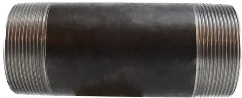 Seasonal Sale Midland Metal 59200SMLS Seamless Pipe Nipple, 3 in MPT x 3 in MPT, 2-5/8 in L, Steel, Black, SCH 80 Schedule