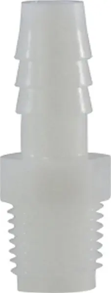Clearance Midland Metal 973925 Adapter, 3/4 in Barbed x 3/4 in Male Pipe, Bronze