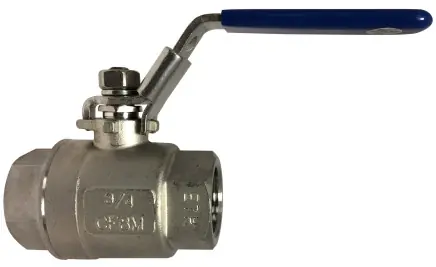 Flash Sale Midland Metal 949170 2-Piece Ball Valve, 3 in Nominal, FIP, 1000 psi WOG Pressure, -60 to 450 deg F