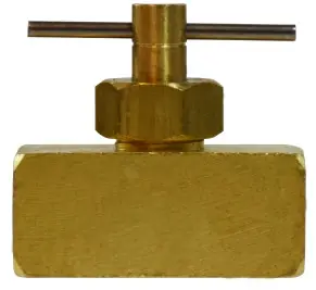Midland Metal 46056 Needle Valve, 1/4 x 1/4 in Nominal, FIP x FIP, 150 psi Pressure, -45 to 250 deg F Exclusive Offer