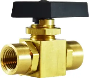 Genuine Midland Metal 46832 Instrumentation Ball Valve, 1/4 in Nominal, FPT x FPT, 1500 psi WOG Pressure