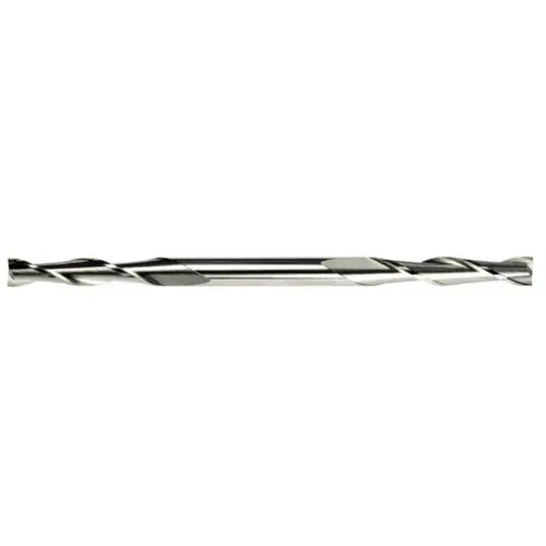 Limited Time Alfa Tools DE50756L 3/32 HSS Miniature Double End Mill 2 Flute Long