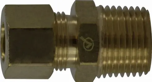 Midland Metal 18195LF Adapter, 1/2 in Compression x 1/2 in MNPTF, Brass Big Sale