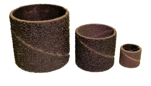 Hot Deal Alfa Tools ASB64586 3" x 9" 100 Grit Aluminum Oxide Spiral Wound Band, 25 Pack