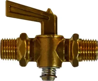Midland Metal 46166 Shut-Off Cock, 1/4 in Nominal, MIP, Forged Brass Body Shop Now