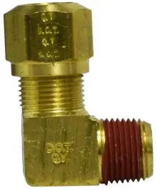 Special Offer Midland Metal 38109 90 deg Elbow, 1/2 in Tube OD x 3/8 in Male NPTF, Brass