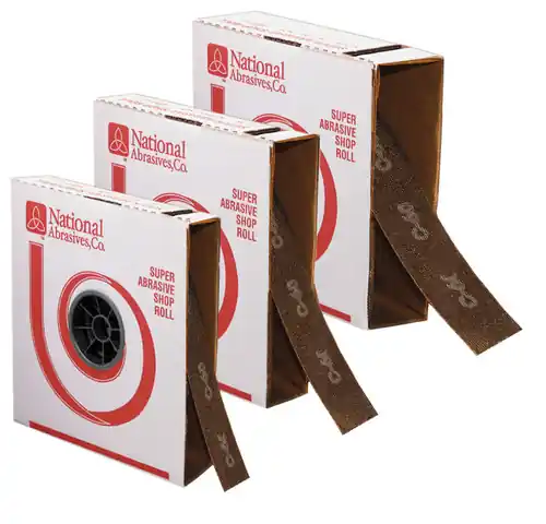 While Supplies Last Alfa Tools MR62941 4" x 25 Yards 60 Grit Silicon Carbide Screen Cloth Abrasive Roll