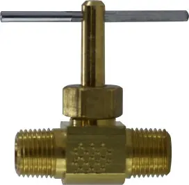 Midland Metal 46050 Needle Valve, 1/8 x 1/8 in Nominal, MIP x MIP, 150 psi Pressure, -45 to 250 deg F Hot Deal