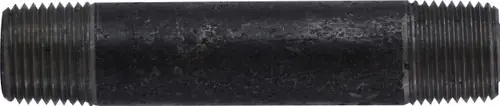 Midland Metal 59082SMLSXX Seamless Pipe Nipple, 3/4 in MPT x 3/4 in MPT, 2 in L, Steel, Black, XXH Schedule Latest